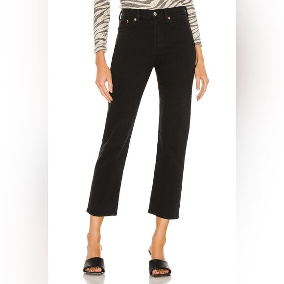 Tuckernuck Denim - LEVI’S Premium Ribcage Straight Ankle Jeans (size 25)